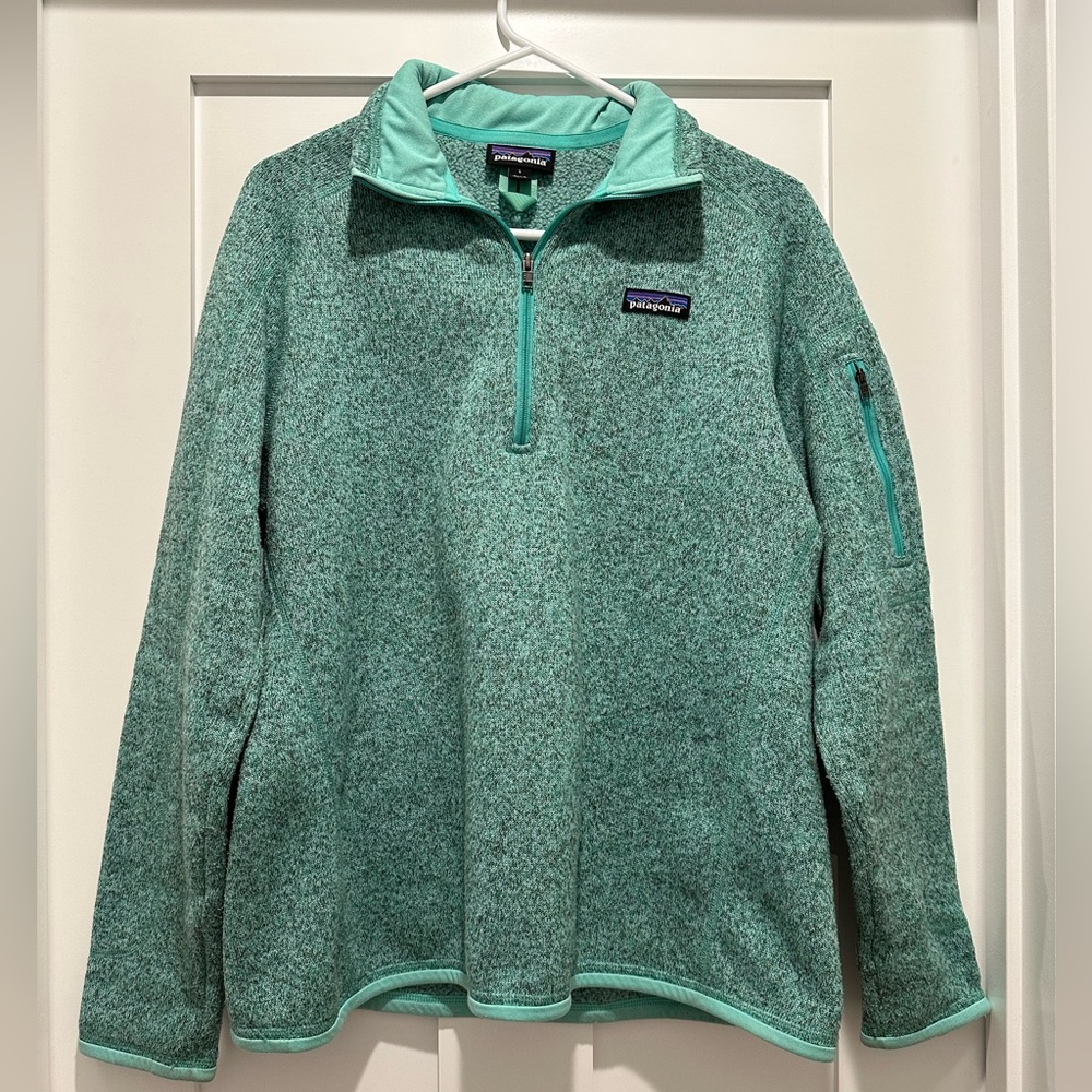 Patagonia 1/4 zip Better Sweater TEAL